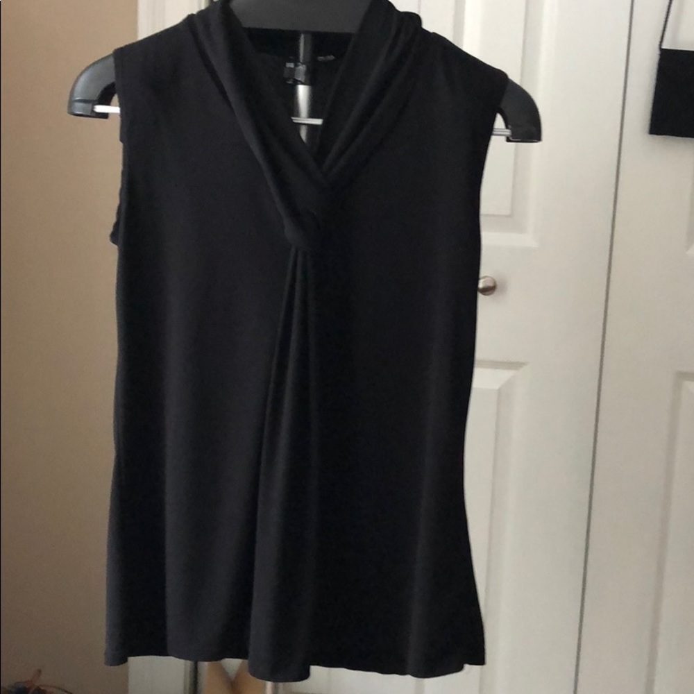 BLVD Black Dress Blouse